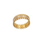 دبله ذهب عيار 21 الوزن 2.40 جرام