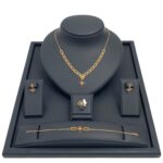 طقم ذهب عيار 21 الوزن 10.49 جرام