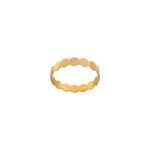 دبله ذهب عيار 21 الوزن 1.18 جرام