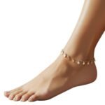 خلخال ذهب عيار 18 الوزن 2.66 جرام