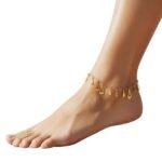 خلخال ذهب عيار 18 الوزن 1 جرام