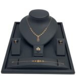 طقم ذهب عيار 21 الوزن 6.68 جرام