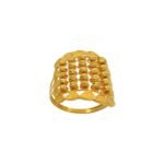 خاتم دوريكا ذهب عيار 21 الوزن 4.23 جرام