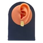 ⁦حلق ذهب عيار 18 الوزن 2.92 جرام⁩ - الصورة ⁦2⁩