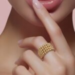 ⁦خاتم دوريكا ذهب عيار 18 الوزن 5.03 جرام⁩ - الصورة ⁦2⁩