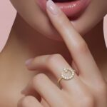 ⁦خاتم ذهب عيار 18 الوزن 0.46 جرام⁩ - الصورة ⁦2⁩