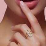 ⁦خاتم ذهب عيار 21 الوزن 1.16 جرام⁩ - الصورة ⁦2⁩