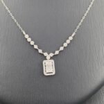 ⁦طقم ابيض ذهب عيار 18 الوزن 6.28 جرام⁩ - الصورة ⁦3⁩