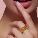 ⁦دبله ذهب عيار 21 الوزن 4.15 جرام⁩ - الصورة ⁦2⁩