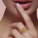 ⁦خاتم ذهب عيار 21 وزن 1.49 جرام اختيار فاخر لمحبات الذوق الرفيع⁩ - الصورة ⁦2⁩