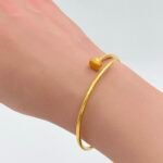 ⁦اسواره ذهب عيار 21 الوزن 5.57 جرام⁩ - الصورة ⁦2⁩