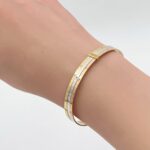 ⁦اسواره ذهب عيار 18 الوزن 5.94 جرام⁩ - الصورة ⁦3⁩