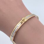 ⁦اسواره ذهب عيار 18 الوزن 5.94 جرام⁩ - الصورة ⁦2⁩