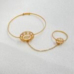 ⁦كف اطفال ذهب عيار  21 الوزن 1.95 جرام⁩ - الصورة ⁦2⁩