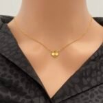 عقد ذهب عيار 21 الوزن 1.85 جرام