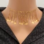 عقد ذهب عيار 21 الوزن 2.95 جرام