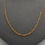 ⁦عقد ذهب عيار 21 الوزن 1.95 جرام⁩ - الصورة ⁦3⁩