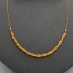 ⁦عقد ذهب عيار 21 الوزن 1.70 جرام⁩ - الصورة ⁦2⁩