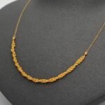 ⁦عقد ذهب عيار 21 الوزن 1.70 جرام⁩ - الصورة ⁦3⁩