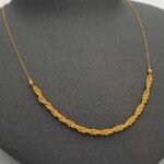 ⁦عقد ذهب عيار 21 الوزن 1.70 جرام⁩ - الصورة ⁦4⁩