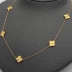 ⁦عقد ذهب عيار 18 الوزن 3.80 جرام⁩ - الصورة ⁦3⁩