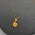 ⁦عقد ذهب عيار 21 الوزن 1.30 جرام⁩ - الصورة ⁦3⁩