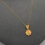 ⁦عقد ذهب عيار 21 الوزن 1.30 جرام⁩ - الصورة ⁦4⁩