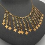 ⁦عقد ذهب عيار 21 الوزن 2.95 جرام⁩ - الصورة ⁦5⁩