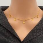 عقد ذهب عيار 21 الوزن 3.75 جرام