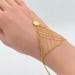 ⁦كف ذهب عيار 21 الوزن 6.60 جرام⁩ - الصورة ⁦2⁩