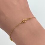 ⁦كف ذهب عيار 21 الوزن 5.28 جرام⁩ - الصورة ⁦3⁩