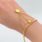 ⁦كف ذهب عيار 21 الوزن 9.35 جرام⁩ - الصورة ⁦3⁩