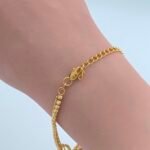 ⁦كف ذهب عيار 21 الوزن 9.35 جرام⁩ - الصورة ⁦2⁩