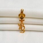 تعليقه عشقي ذهب عيار 21 الوزن 1.45 جرام