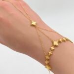 ⁦كف ذهب عيار 21 الوزن 3.70 جرام⁩ - الصورة ⁦3⁩