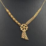 ⁦طقم ذهب عيار 21 وزن 8.99 جم أناقة استثنائية تليق بذوقك الرفيع⁩ - الصورة ⁦2⁩