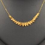 ⁦طقم ذهب عيار 21 الوزن 9.61 جرام⁩ - الصورة ⁦2⁩