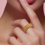 ⁦خاتم دوريكا ذهب عيار 21 الوزن 2.57 جرام⁩ - الصورة ⁦2⁩