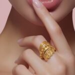 ⁦خاتم دوريكا ذهب عيار 21 وزن 3.76 جرام لمظهر راقٍ وجذاب⁩ - الصورة ⁦2⁩