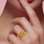 ⁦خاتم دوريكا ذهب عيار 21 الوزن 2.03 جرام⁩ - الصورة ⁦2⁩