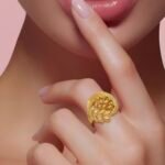 ⁦خاتم دوريكا ذهب عيار 21 الوزن 4.41 جرام⁩ - الصورة ⁦2⁩