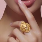 ⁦خاتم دوريكا ذهب عيار 21 الوزن 4.47 جرام⁩ - الصورة ⁦2⁩