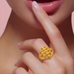 ⁦خاتم دوريكا ذهب عيار 21 الوزن 2.92 جرام⁩ - الصورة ⁦2⁩