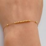 ⁦أسواره ذهب عيار 21 الوزن 0.49 جرام⁩ - الصورة ⁦2⁩