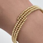 ⁦اسواره ذهب عيار 18 الوزن 3.36 جرام⁩ - الصورة ⁦3⁩
