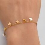 ⁦أسواره ذهب عيار 18 الوزن 2.64 جرام⁩ - الصورة ⁦2⁩