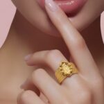 ⁦خاتم دوريكا ذهب عيار 21 الوزن 4.45 جرام⁩ - الصورة ⁦2⁩