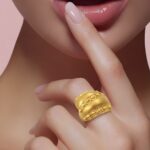 ⁦خاتم دوريكا ذهب عيار 21 وزن 3.79 جرام لمسة فخامة لا تُنسى⁩ - الصورة ⁦2⁩