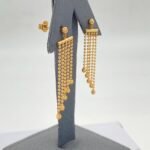 ⁦حلق ذهب عيار 18 الوزن 2.75 جرام⁩ - الصورة ⁦3⁩