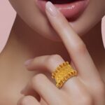 ⁦خاتم دوريكا ذهب عيار 21 الوزن 4.65 جرام⁩ - الصورة ⁦2⁩